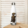 Reverent Reflection Camino de Santiago stainless steel pilgrim water bottle — faith-inspired Camino gift