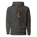 Camino de Santiago pilgrim hoodie — El Camino is Only the Beginning unisex pullover in vintage black